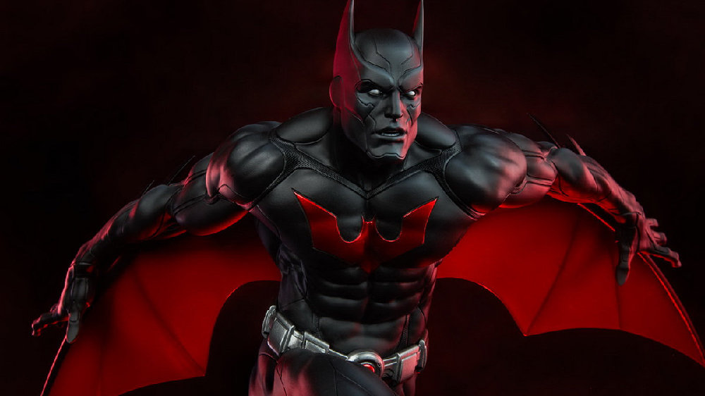 老爷的脸变黑了？SS推出未来蝙蝠侠雕像！