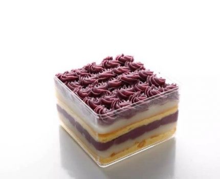紫芋麻薯盒子蛋糕