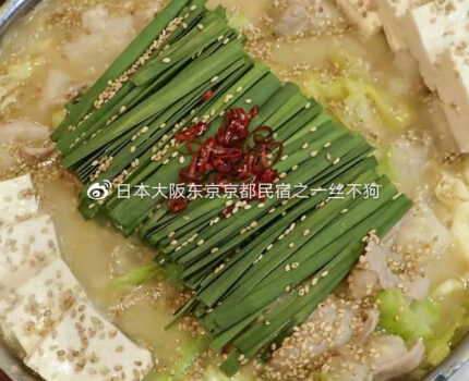 二十四:最正宗的九州乡土美食——牛肠火锅