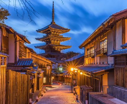 日文原版阅读——京都人の夜景色