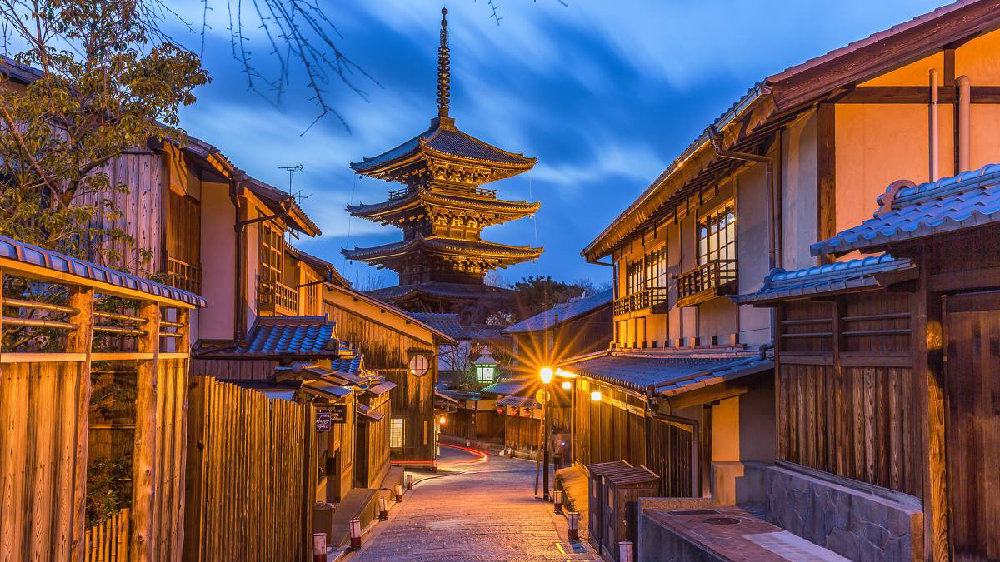日文原版阅读——京都人の夜景色